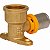 Cotovelo Multicamadas PEX GÁS 16mm x 1/2"(F) com Suporte (Caixa 10 Unidades) - Imagem 4