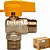 Registro Esfera ANGULAR 1/2 NPT x 1/2 NPT (Caixa 5 Unidades) - Imagem 1