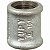 Luva Tupy Galvanizada 1/2 BSP(F) - Imagem 1