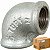 Cotovelo Tupy Galvanizado 1/2 BSP(F) (Caixa 10 Unidades) - Imagem 1