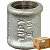 Luva Tupy Galvanizada 1/2 BSP(F) (Caixa 10 Unidades) - Imagem 1