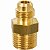 Conector SAE 3/8 x NPT 1/2 - Imagem 1