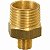 Niple NPT 1/2 x NPT 1/8 - Imagem 2