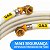 Kit 3 Metros 16mm Tubo Multicamadas PEX GÁS + Registro BM - Imagem 3