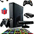 Xbox 360 Desbloqueado + 2 controles sem fio + 10 Jogos + Kinect / Frete Grátis Sedex 48h - Imagem 1