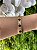 Bracelete Trevo Preto (Folheado) - Imagem 1
