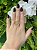 Anel Flor Cravejada (Folheado) - Imagem 1