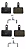 2 Pares de Pastilhas Freio Disco Semi-Metálica B01s M315 M365 M446 High One - Imagem 1