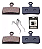 Kit Com 2 Pares Pastilhas Freio Tipo Shimano Deore Slx Xt M616 M660 - Imagem 1