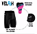 Bermuda Ciclismo Mtbbike Befast Preta Forro Em Gel Masculina - Imagem 3