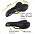 Selim Banco Vazado Mtb Speed Para Bike Wg Sports Preto Macio - Imagem 2