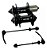 Par Cubo Rolamento Aluminio 36f K7 Disco Blocagem Bike Gts - Imagem 2