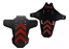 Kit Paralama Bike Mtb Dh Dianteiro Traseiro Seta Vermelho RSD - Imagem 1