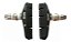 2 Pares Sapata Pastilha Freio Bike Scs V-brake Orbital 63mm - Imagem 3