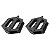 Par Pedal Nylon Plataforma Bike Rosca Grossa 9/16 C Refletor - Imagem 3