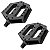 Par Pedal Nylon Plataforma Bike Rosca Grossa 9/16 C Refletor - Imagem 5