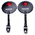 Par Espelho Retrovisor Bike Flexível High One Bicicleta H1 - Imagem 3