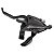 Par Alavanca Plus Shimano Ez Fire Ef500 3x8v 24v Preto Bike - Imagem 3