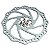 Par Disco Rotor 180mm Absolute  Freio Mec Hidr Inox 6 Furos - Imagem 3
