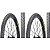 Par Pneu Pirelli Aro 26x1.50 Slick Phantom Street Preto Bike - Imagem 1