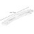 Kit 10 Pares Refletores De Raios De Bike Meia Lua C/ Fixador - Imagem 6
