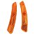 Kit 10 Pares Refletores De Raios De Bike Meia Lua C/ Fixador - Imagem 9