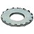 Kit 50 Arruelas Frisada Para Eixo Traseiro 3/8 Cromada Bike - Imagem 3