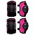 Kit Capacete + Joelheira Cotoveleira Bike Infantil Bicicleta - Imagem 9
