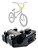 Suporte De Guidão Bmx Em Alumínio Aheadset 22,2 45mm Preto - Imagem 1