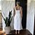 VESTIDO PREGA V OFF WHITE - Imagem 3