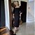 VESTIDO MANGA BUFANTE PRETO - Imagem 4