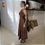VESTIDO LUIZA MARROM - Imagem 2
