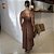VESTIDO LUIZA MARROM - Imagem 3