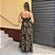 VESTIDO DECOTE V ESTAMPA LENÇO - Imagem 3