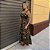 VESTIDO TOTAL LASTEX ESTAMPA LENÇO - Imagem 2