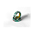 Fita Crepe Automotiva Verde (525) 24mmX50m - ADERE - Imagem 1