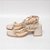 SANDALIA COURA DETALHES METAL - Imagem 2