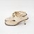 SANDALIA COURO DETALHE METAL - Imagem 2