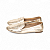 MOCASSIM COURO METALIZADO - Imagem 2