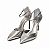 SCARPIN COURO METALIZADO - Imagem 1