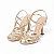 SANDALIA COURO METALIZADO - Imagem 1