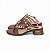 SANDALIA COURO TELA SPIKE - Imagem 2