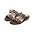 SANDALIA COURO CAMURÇA APLICAÇÕES - Imagem 1