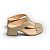 MULE COURO LUIZA BARCELOS - Imagem 1