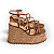 PLATAFORMA COURO LUIZA BARCELOS - Imagem 2