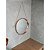 Espelho Decorativo Redondo Cobre Puro 40cm - Imagem 3