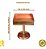 Trio Bowl Quadrado Cobre Puro - Imagem 5