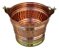 Balde Gelo Cobre Puro Cabo Madeira 20 Cm 4 Litros - Imagem 3