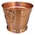 Balde Gelo Cobre Puro Liso Argola 27 Cm - Imagem 4