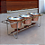 Kit Fondue Cobre 3 Panelas C/Suporte inox - Imagem 3